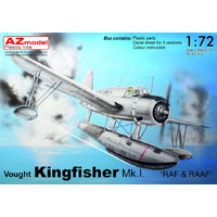 AZ Models 1/72 Kingfisher Mk.I FAA & RAAF Float Plastic Model Kit [AZ7635]