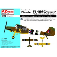 AZ Models 1/72 Fi 156C StorchIn Commander/VIP Service Plastic Model Kit [AZ7638]