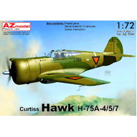 AZ Models 1/72 Curtiss Hawk H-75A-4/5/7 Plastic Model Kit [AZ7644]