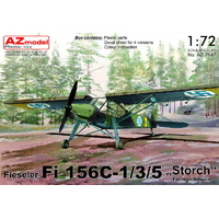 AZ Models 1/72 Fi 156C StorchForeign Service Plastic Model Kit [AZ7647]