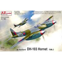 AZ Models 1/72 DH-103Hornet F.Mk.3 Plastic Model Kit [AZ7653]