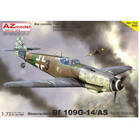 AZ Models 1/72 Bf 109G-14/AS Reich Defence Plastic Model Kit [AZ7657]