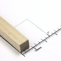 Bud Nosen Timber 5/16" Basswood Strips 5/16" x24" (18) [3506]