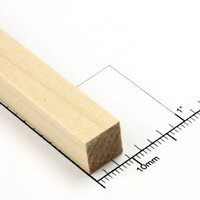 Bud Nosen Timber 3/8" Basswood Strips 3/8" x 24" (15) [3557]