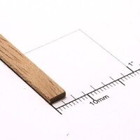 Bud Nosen Timber 24" Mahogany Strips 1/4"x 1/2" (10) [8668]