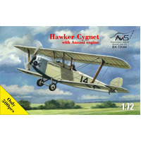 AVIS 1/72 Hawker Cygnet w/Anziani engine Plastic Model Kit [72044]