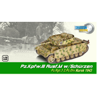 Dragon Armour 60451 1/72 Pz.Kpfw.III Ausf.M w/Schurzen Pz.Rgt.3 2.Pz.Div. Kursk 1943