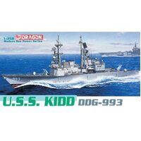 Dragon 1/350 U.S.S. Kidd DDG-993 Plastic Model Kit [1014]