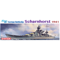 Dragon 1/350 GERMAN BATTELSHIP SCHARNHORST 1941 (SMART KIT) [1036]