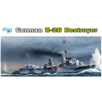 Dragon 1/350 GERMAN Z-26 DESTROYER (SMART KIT) [1064]