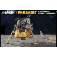 Dragon 1/72 Apollo 11 "Lunar Landing" - CSM "Columbia" + LM "Eagle" + Astronauts Plastic Kit [11002]