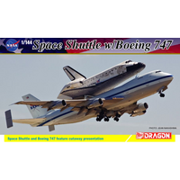 Dragon 1/144 SPACE SHUTTLE w/747-100 CSA [14705]