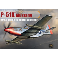 Dragon 1/32 P-51K Mustang w/4.5 inch M10 Rocket Launcher Plastic Model Kit [3224]