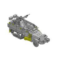 Dragon 1/35 IDF M3 Halftrack w/ TCM-20 [3586]