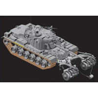 Dragon 1/35 Magach 5 w/ERA and Mine Roller Plastic Model Kit [3618]