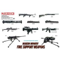 Dragon 1/35 Modern Infantry Fire Support Weapon Plastic Model Kit