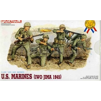 Dragon 1/35 U.S. Marines (Iwo Jima 1945) Plastic Model Kit [6038]