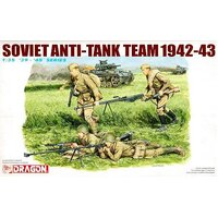 Dragon 1/35 Soviet Anti-Tank Team 1942-43 Plastic Model Kit