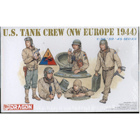 Dragon 1/35 U.S. Tank Crew (NW Europe 1944) Plastic Model Kit [6054]