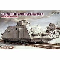 Dragon 1/35 Schwerer Panzerspähwagen (Infanteriewagen) (s.SP) Plastic Model Kit [6072]