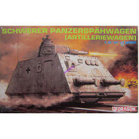 Dragon 1/35 Schwerer Panzerspähwagen (Artilleriewagen) (s.SP) Plastic Model Kit [6073]