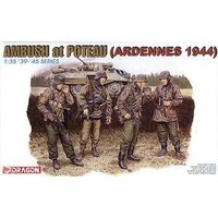 Dragon 1/35 Ambush at Poteau (Ardennes 1944) Plastic Model Kit [6091]