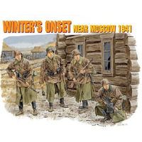 Dragon 1/35 Winter's Onset (Near Moscow 1941) Plastic Model Kit [6162]