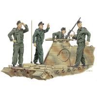 Dragon 1/35 "Achtung-Jabo!" Panzer Crew (France 1944) [6191]