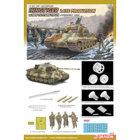 Dragon 1/35 Kingtiger Late Production w/New Pattern Track (Ardennes 1944) [6232]