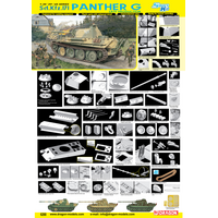 Dragon 1/35 Sd.Kfz.171 Panther G Late Production [6268]