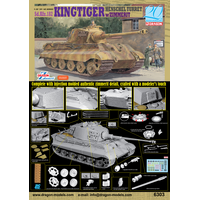 Dragon 1/35 Kingtiger Henschel Turret w/Zimmerit [6303]