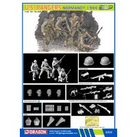 Dragon 1/35 U.S. Rangers (Normandy 1944) Plastic Model Kit