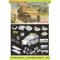 Dragon 1/35 Sd.Kfz.250/9 2cm Recon (Premium) Plastic Model Kit