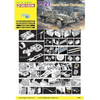 Dragon 1/35 M21 Mortar Motor Carriage Plastic Model Kit