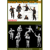 Dragon 1/35 German Tank Crew 1939-1943 Plastic Model Kit [6375]