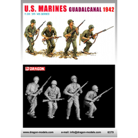 Dragon 1/35 U.S. Marines (Guadalcanal 1942) Plastic Model Kit [6379]