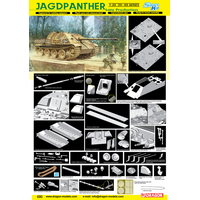 Dragon 1/35 Jagdpanther Late Production (Smart Kit) [6393]