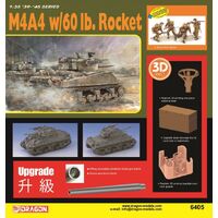 Dragon 1/35 M4A4 w/ 60lb Rocket Plastic Model Kit