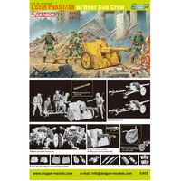 Dragon 1/35 7.5cm PaK 97/38 w/Heer Gun Crew Plastic Model Kit