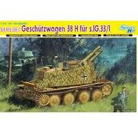 Dragon 1/35 Sd.Kfz.138/1 Geschutzwagen 38 H fur s.IG.33/1 Plastic Model Kit [6470]