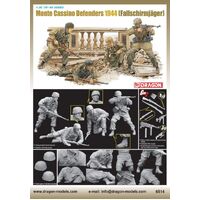 Dragon 1/35 MONTE CASSINO DEFENDERS (FALLSCHIRMJAGER) 1944 [6514]