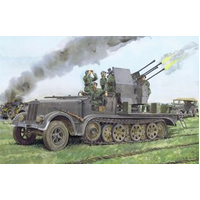 Dragon 1/35 Sd.Kfz.7/1 2cm Flakvierling 38 auf Selbstfahrlafette Plastic Model Kit [6525]