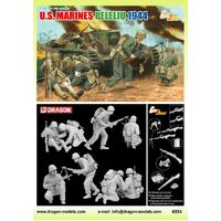 Dragon 1/35 U.S. Marines (Peleliu 1944) Plastic Model Kit [6554]