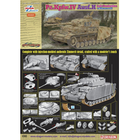 Dragon 1/35 Pz.Kpfw.IV Ausf.H Late Production w/ Zimmerit [6560]