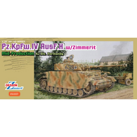 Dragon 1/35 Pz.Kpfw.IV Ausf.H Mid Production w/Zimmerit Plastic Model Kit [6611]