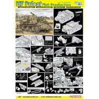 Dragon 1/35 1/35 M7 Priest Mid Production Plastic Model Kit [6637]