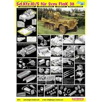 Dragon 1/35 Sd.Kfz.10/5 fur 2cm FlaK 38 [6676]