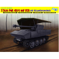 Dragon 1/35 7.5cm PaK 40/4 auf RSO mit Allwetterverdeck [6679]