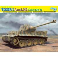 Dragon 1/35 Tiger I Ausf.H2 7.5cm KwK 42 (Smart Kit) [6683]