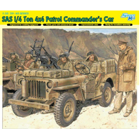 Dragon 1/35 SAS 1/4 Ton 4x4 Patrol Commander's Car (Smart Kit) [6724]